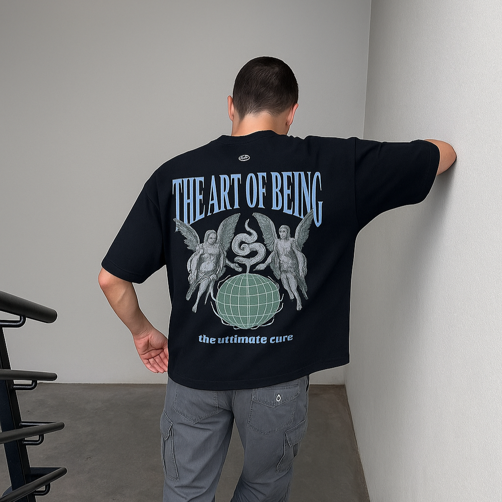 Camiseta Sacred Balance - Negro