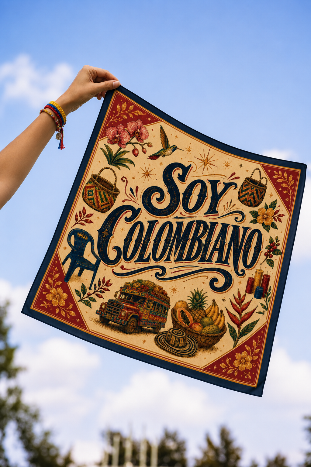 Pañoleta Soy Colombiano