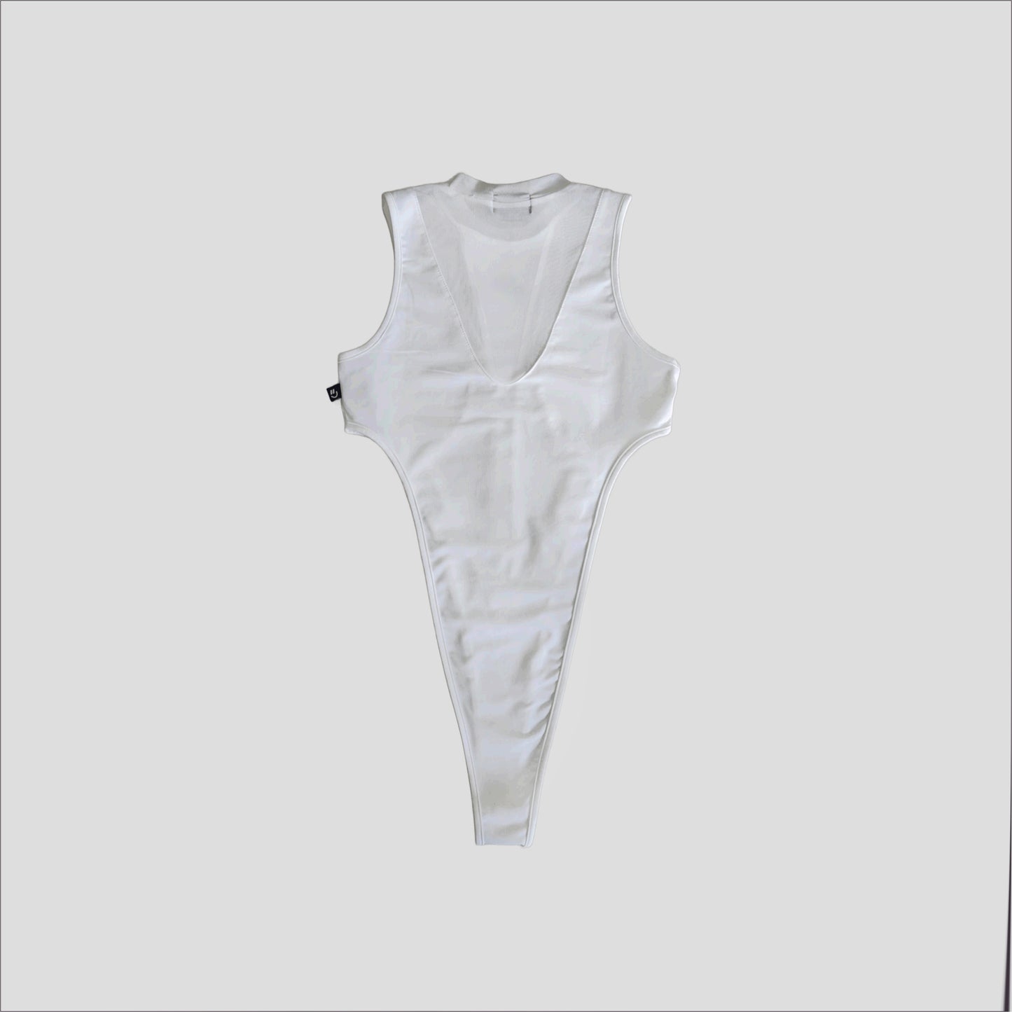 Bodysuit Deep Reveal - Blanco
