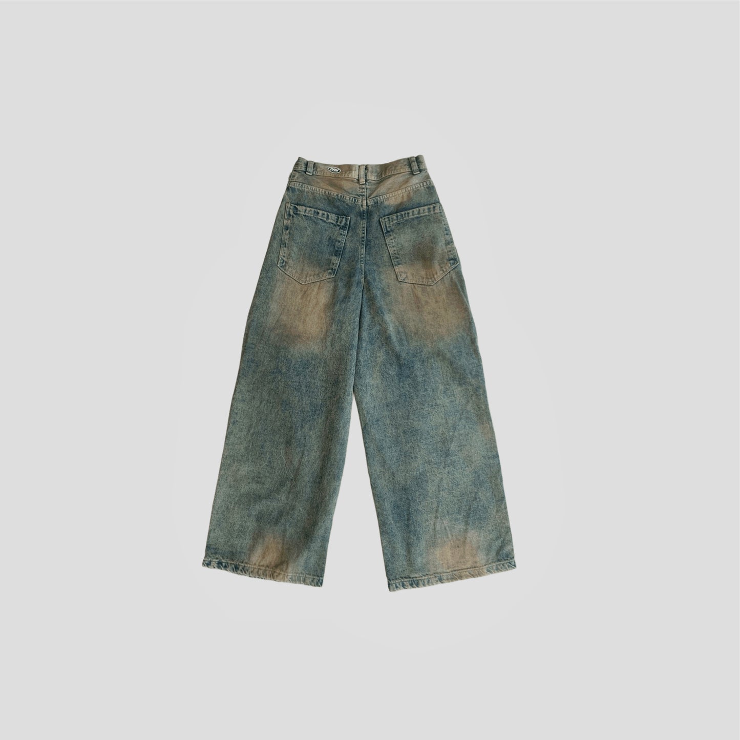 Jean Baggy Acid Wash Toxic