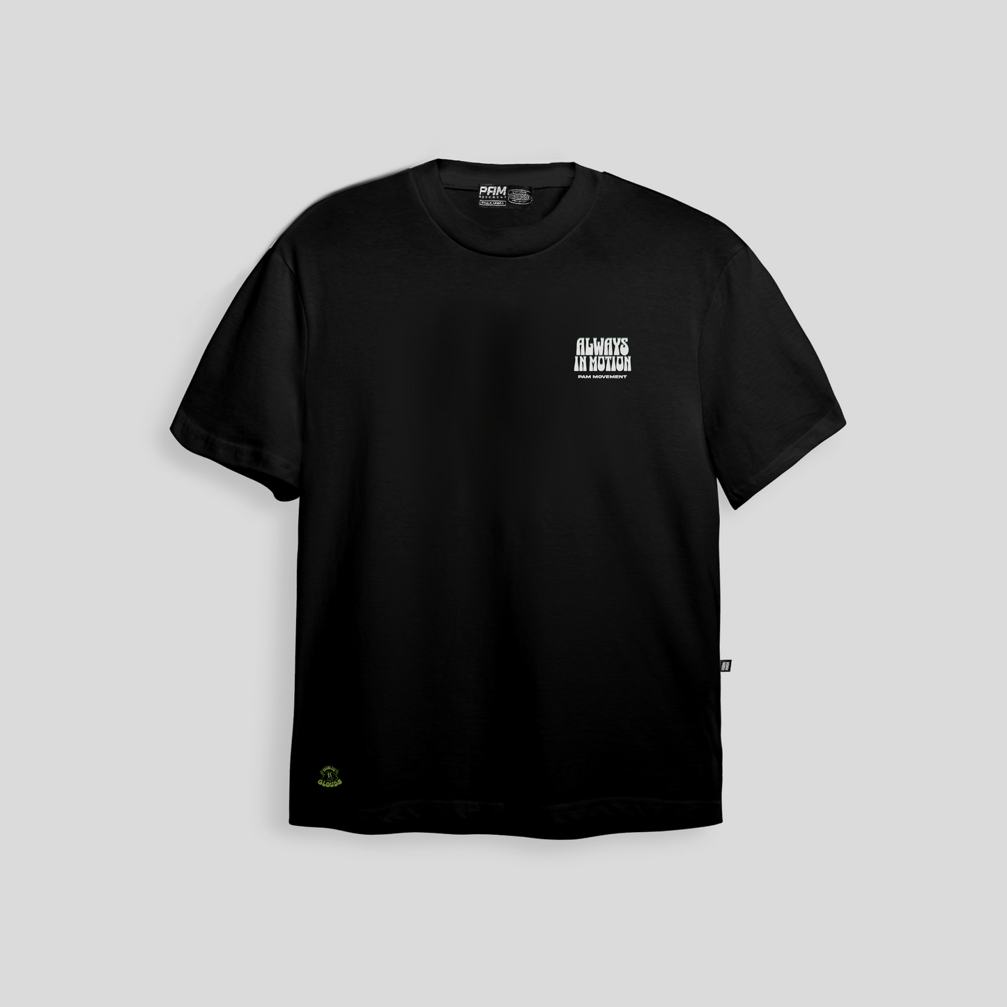 Camiseta Above the clouds – Psychotrip Edition - Negro