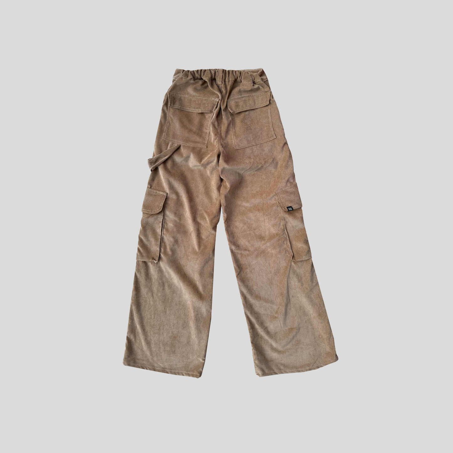 Pantalón Cargo Pana - Avellana