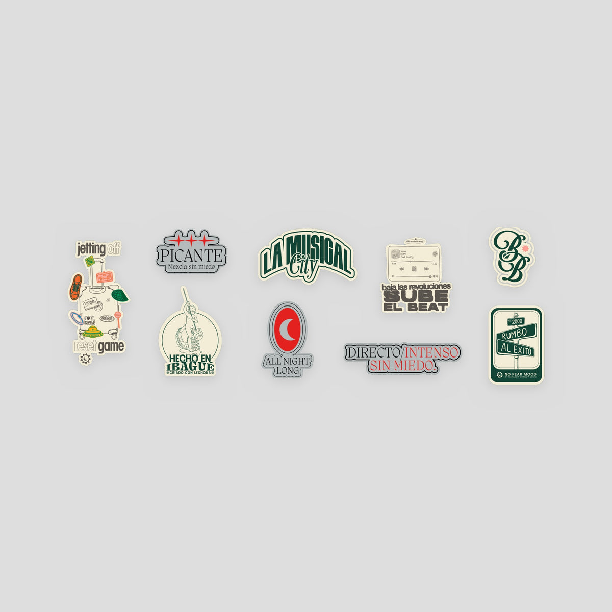 Pack de Stickers From La Musical