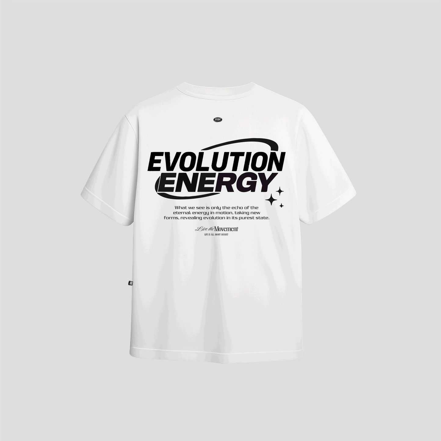 Camiseta Evolution Energy - Blanco