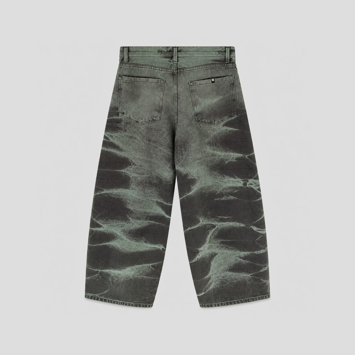Jean Barrel Storm - Negro Verde - espalda