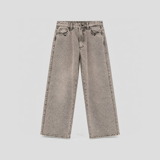 Jean Acid Wash Smoke - Gris - frente