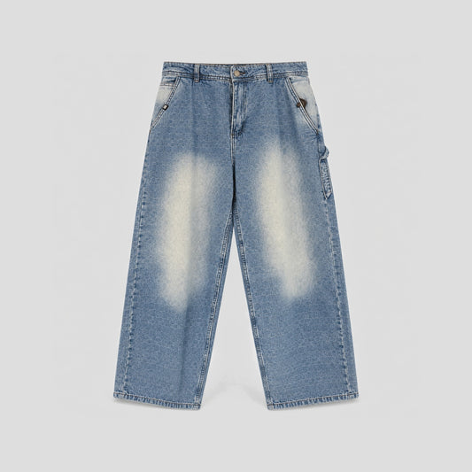 Jean Checker Fade - Azul - frente
