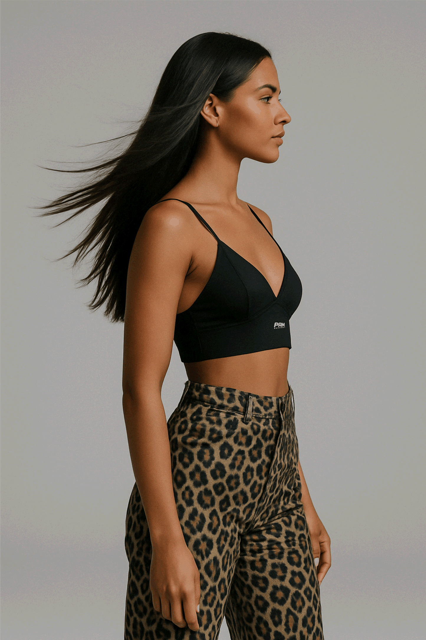 Pantalón Animal Print Oversized