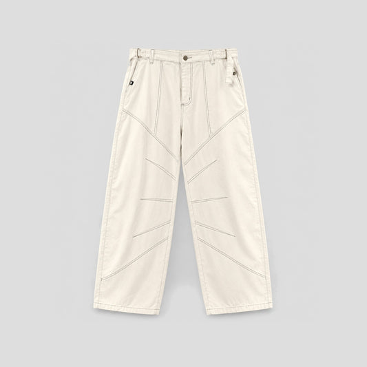 Jean Seam Lines - Blanco - frente