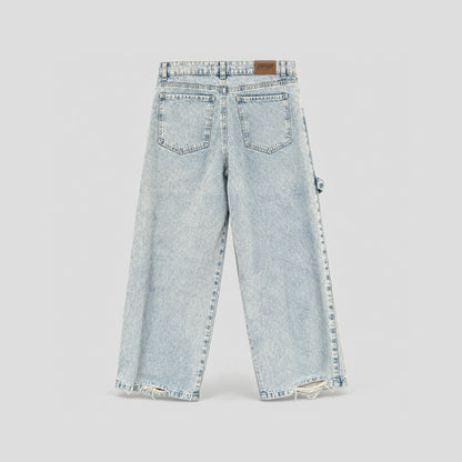 Jean Strap Destroyer - Azul Claro - espalda