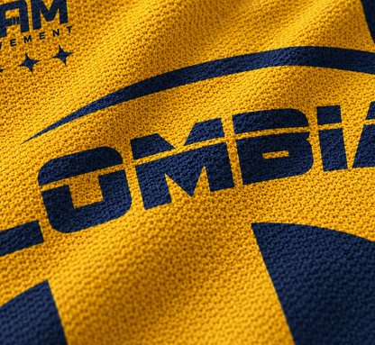 Camiseta tipo Polo - Retro Colombia