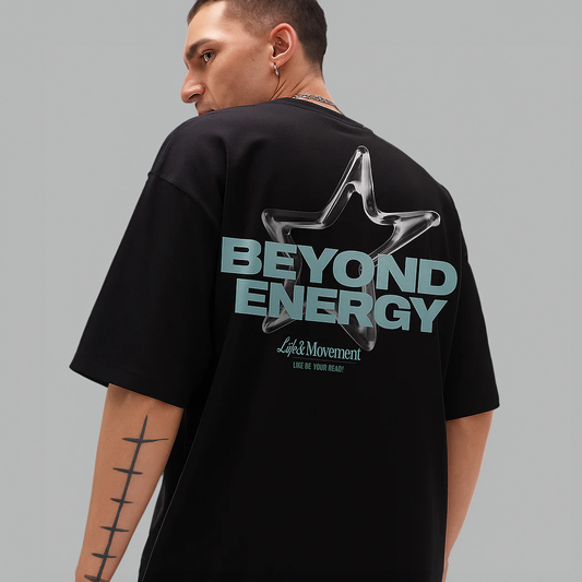 Camiseta Cosmic Echo - Negro