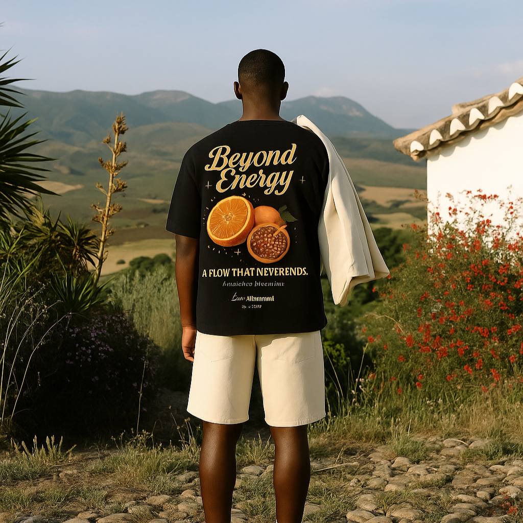 Camiseta Beyond Organic - Negro