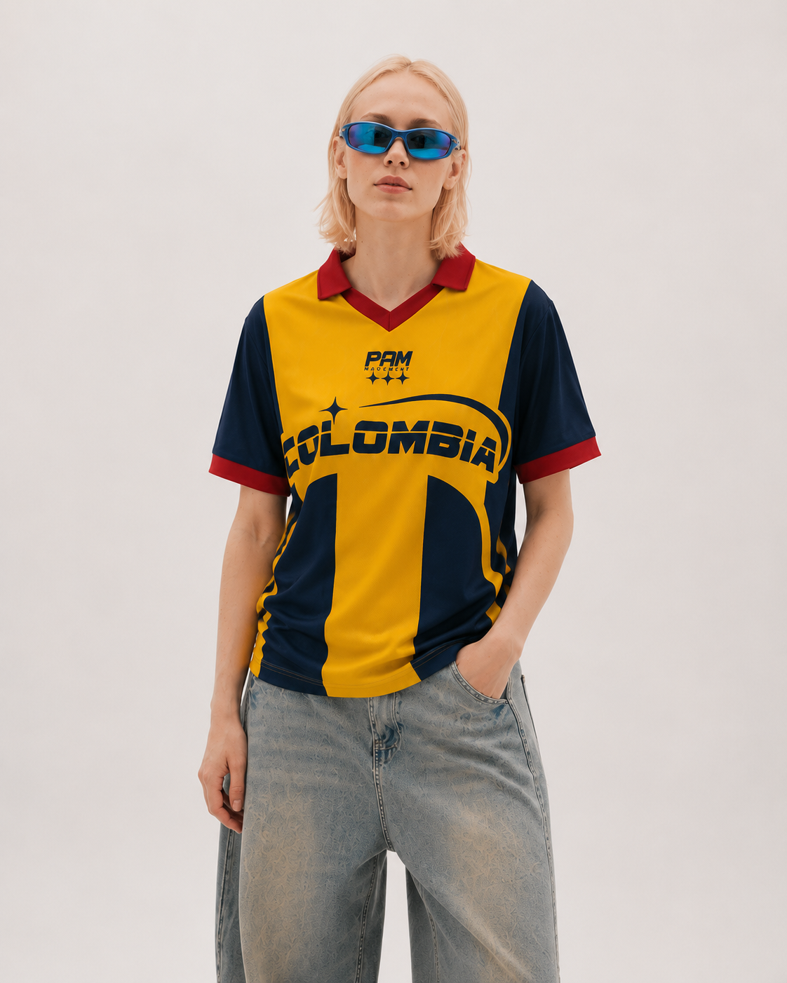 Camiseta tipo Polo - Retro Colombia