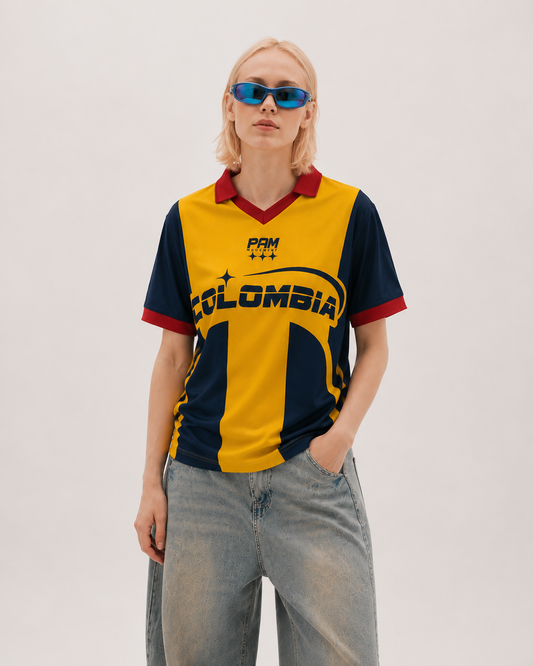 Camiseta tipo Polo - Retro Colombia