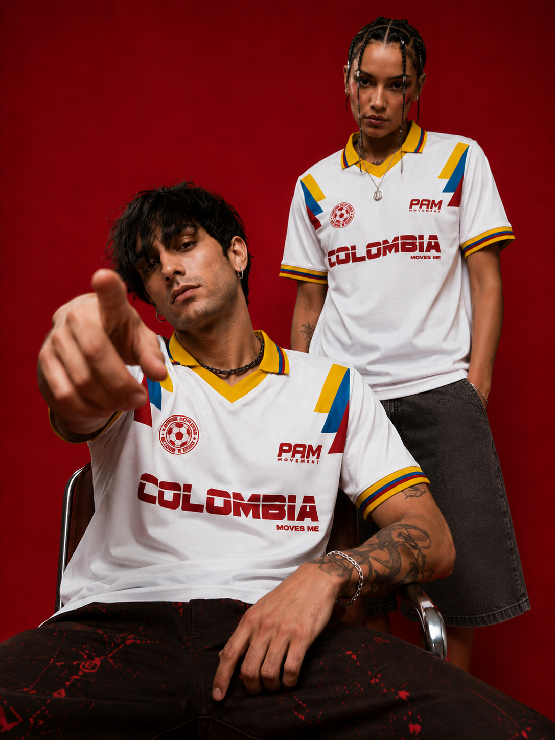 Camiseta tipo Polo - Raíces Colombia
