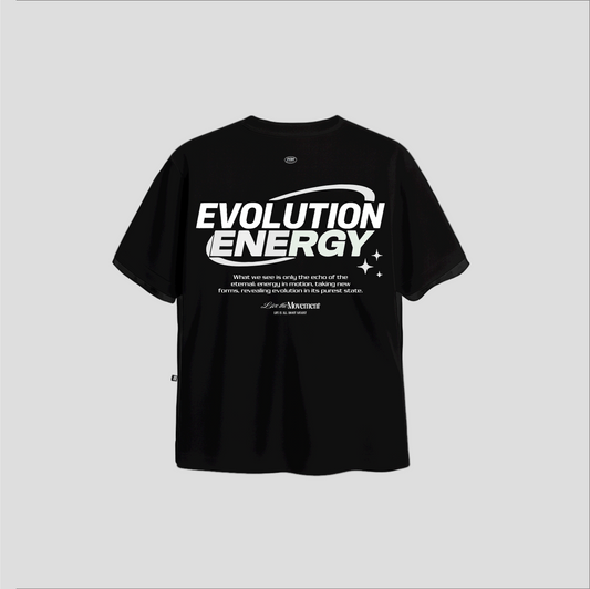 Camiseta Evolution Energy - Negro