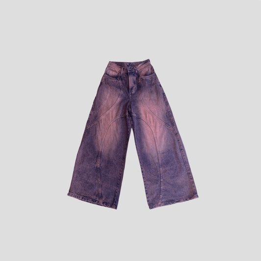 Pantalón Baggy Purple Psycho - Violeta