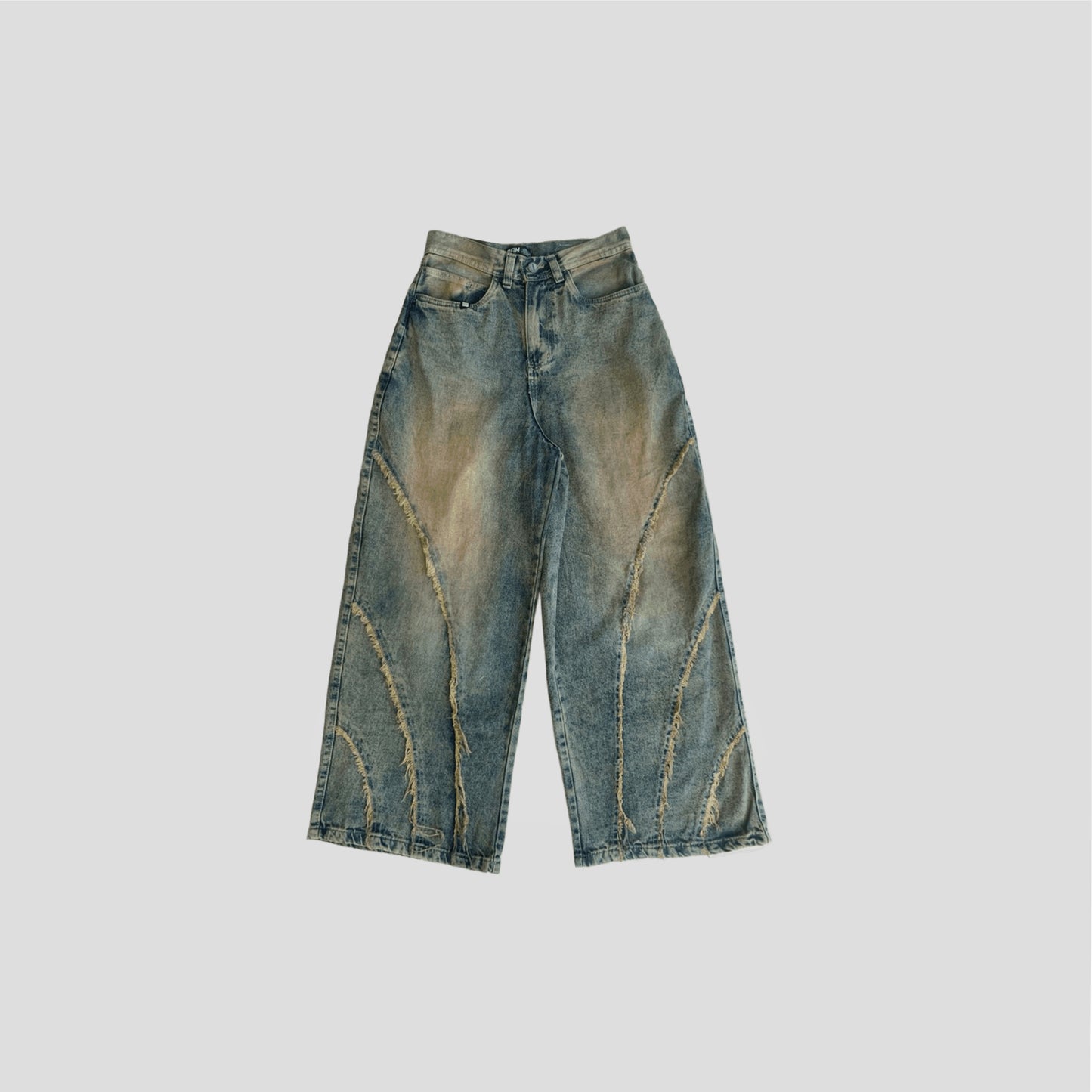 Jean Baggy Acid Wash Toxic