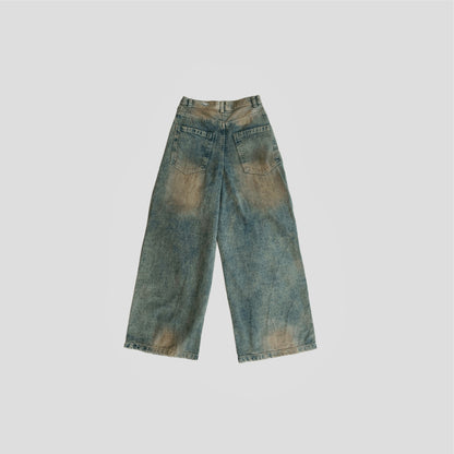 Jean Baggy Acid Wash Toxic