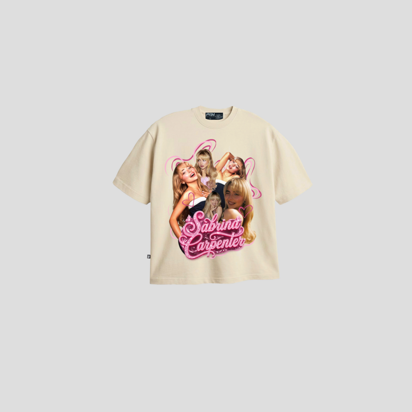 Camiseta Sabrina Carpenter Cream - FEP Special Drop