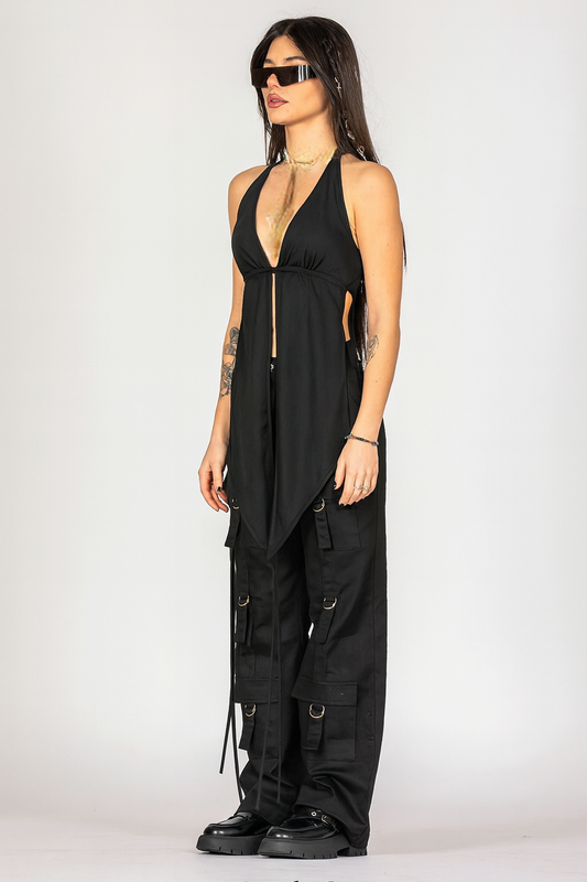 Blusa Darkwave - Negro