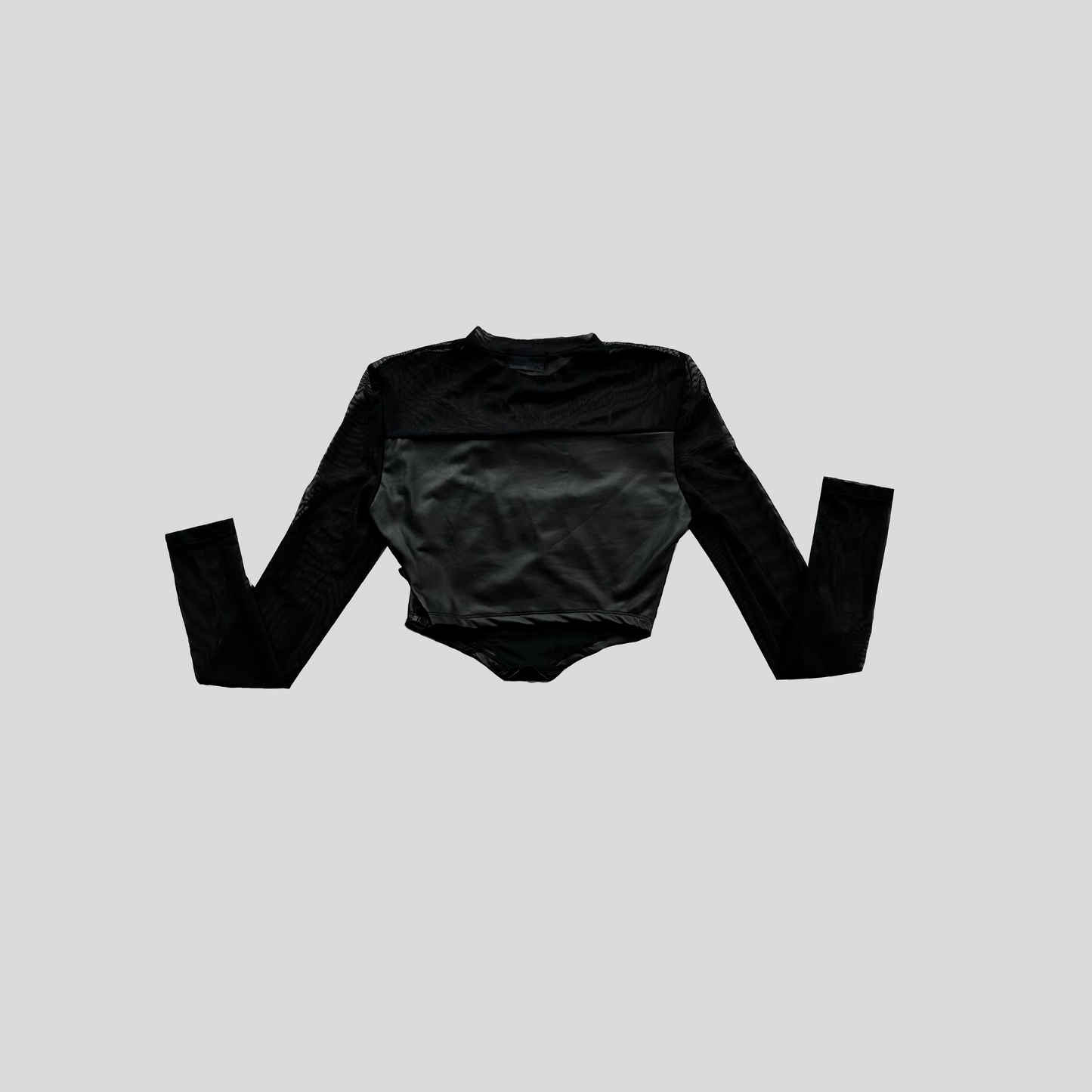 Top Transparencia - Negro