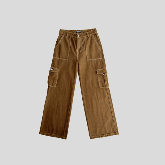 Pantalón Cargo - Marrón
