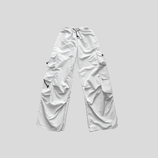 Pantalón Parachute - Blanco