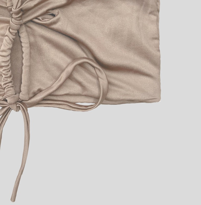 Crop Top Tiras - Arena