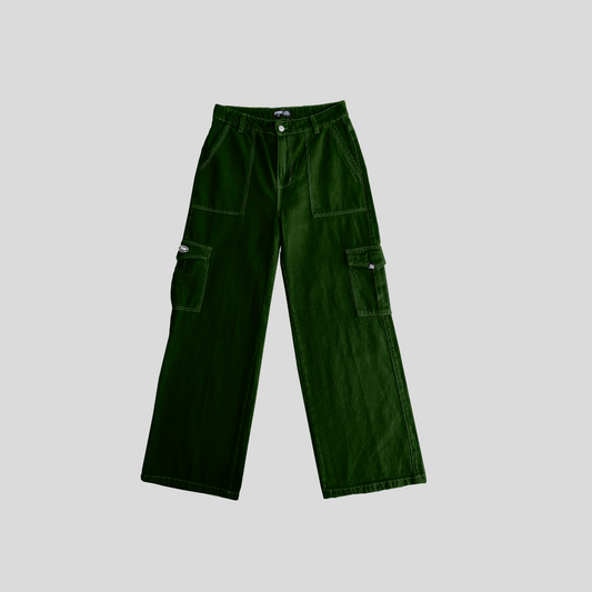 Pantalón Cargo - Verde Militar