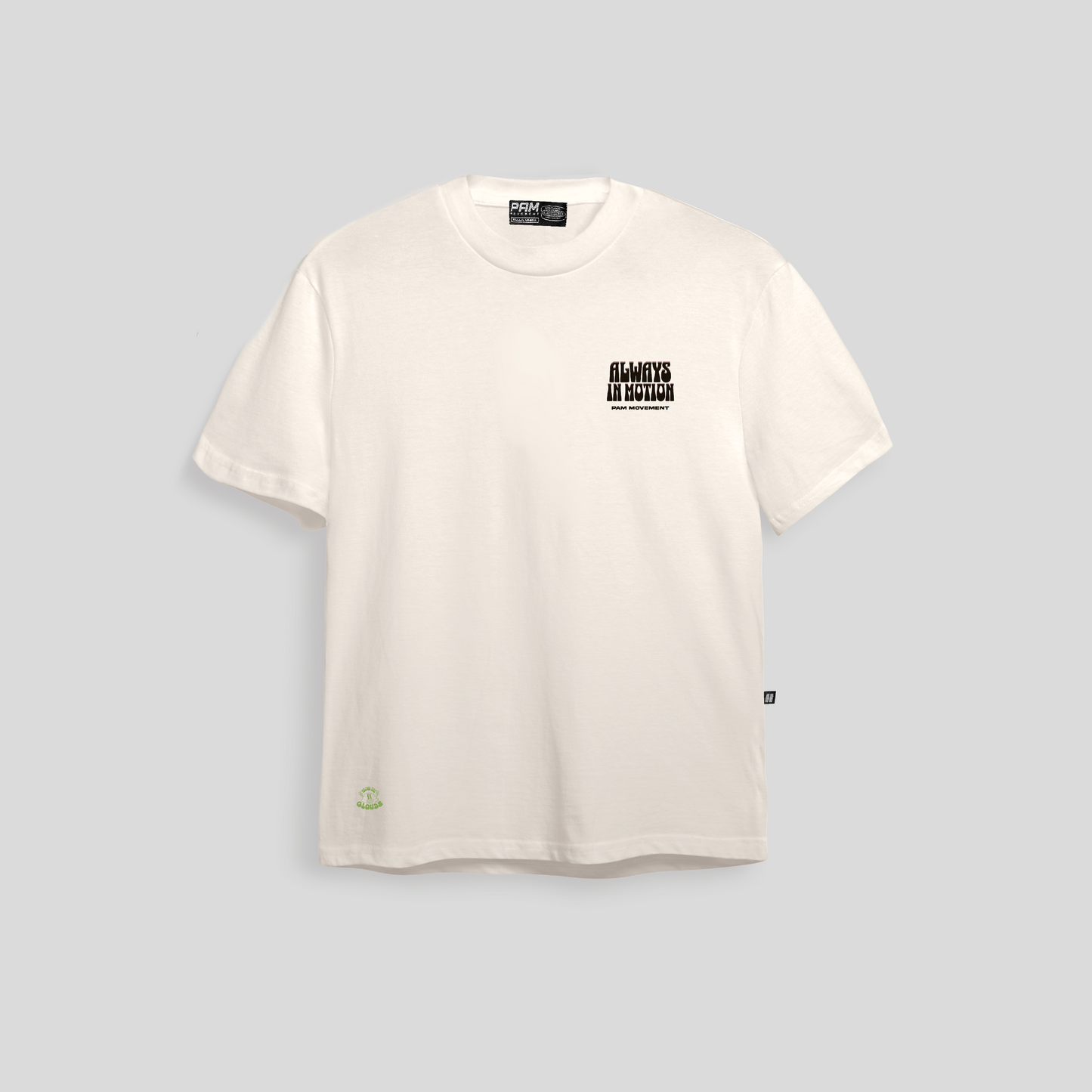 Camiseta Above the clouds – Psychotrip Edition - Crema Claro