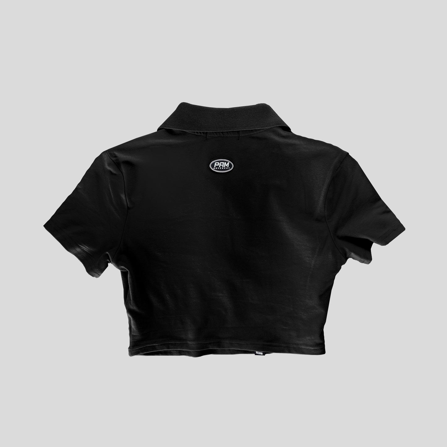 Camiseta tipo Polo - Negro