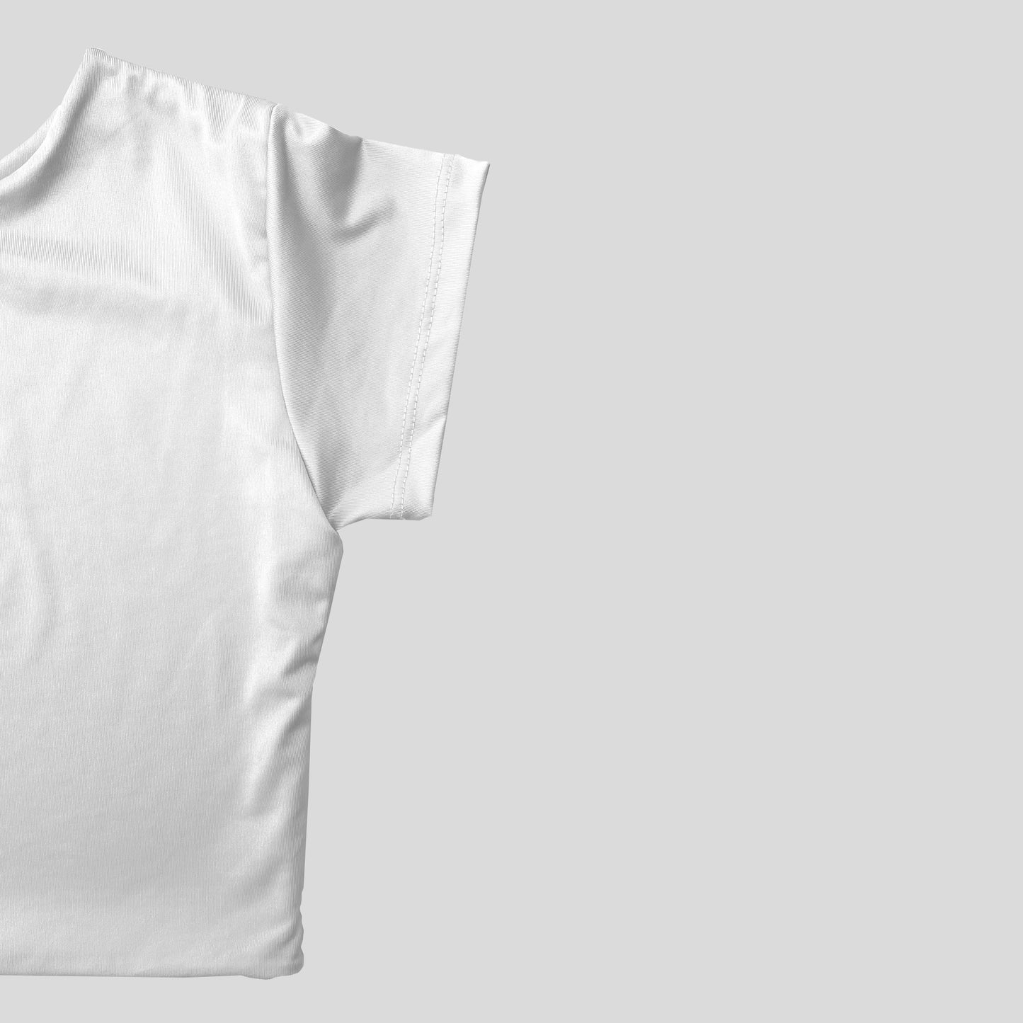 Camiseta Cropped - Blanco