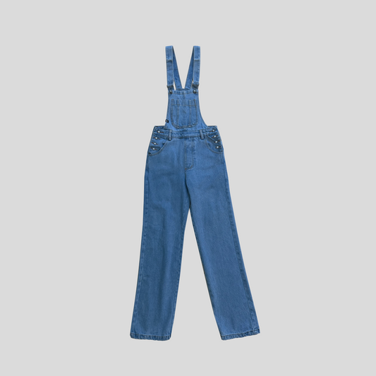 Overol Oversized - Denim Clásico