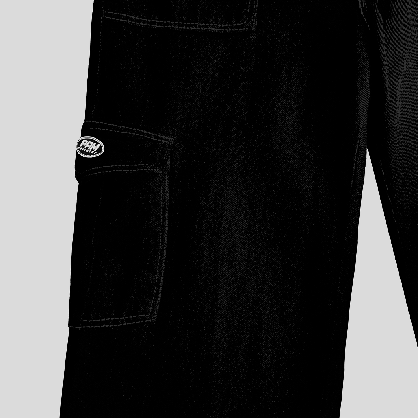 Pantalón Cargo - Negro