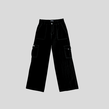 Pantalón Cargo - Negro