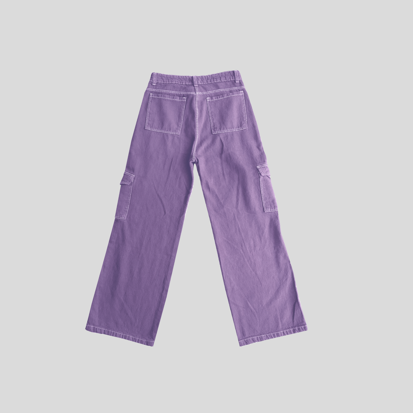 Pantalón Cargo - Lila