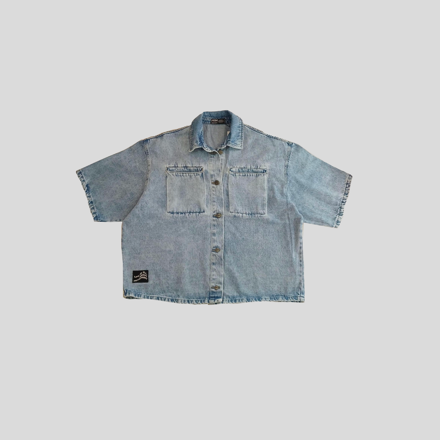 Camisa Boxyfit - Denim