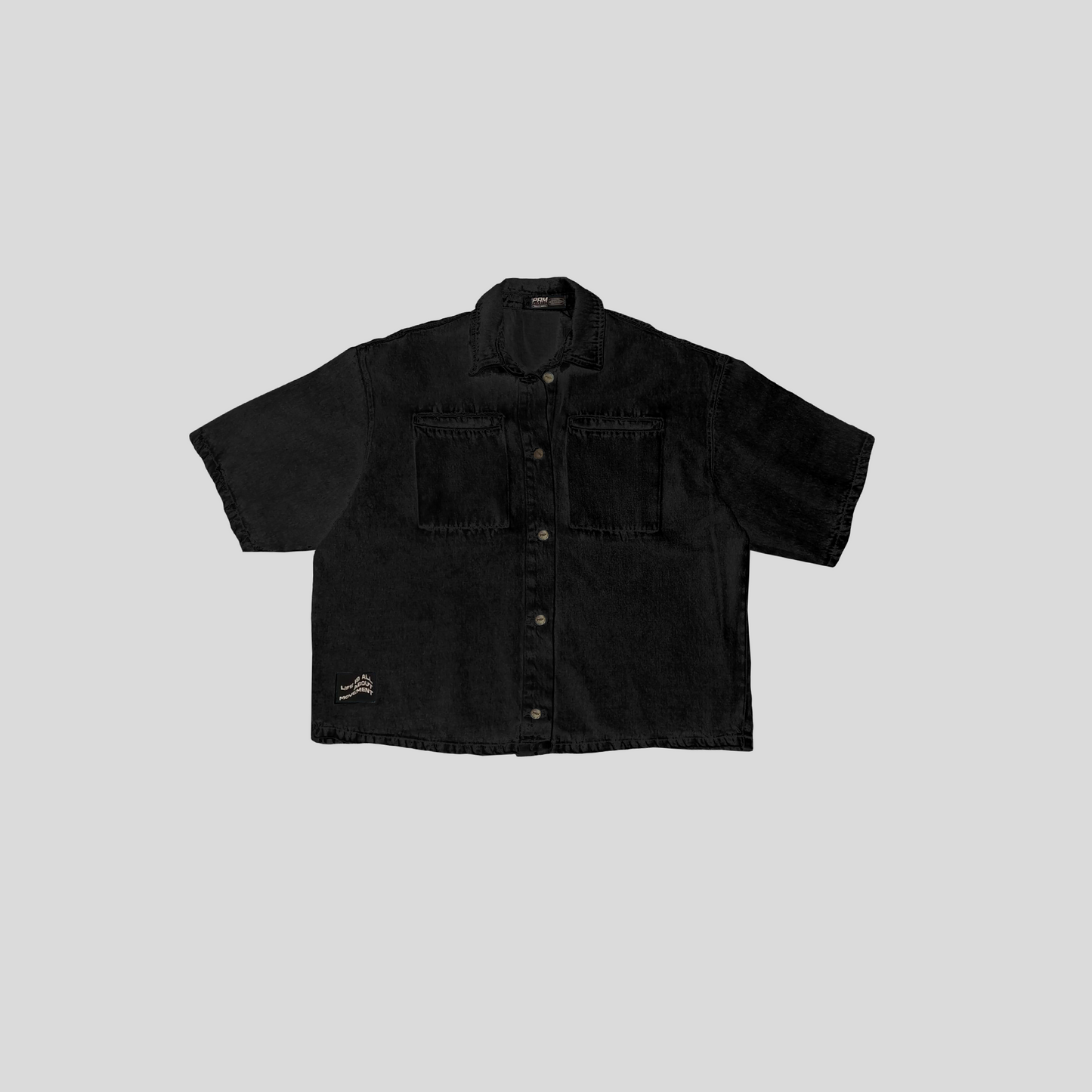 Camisa Denim - Negro