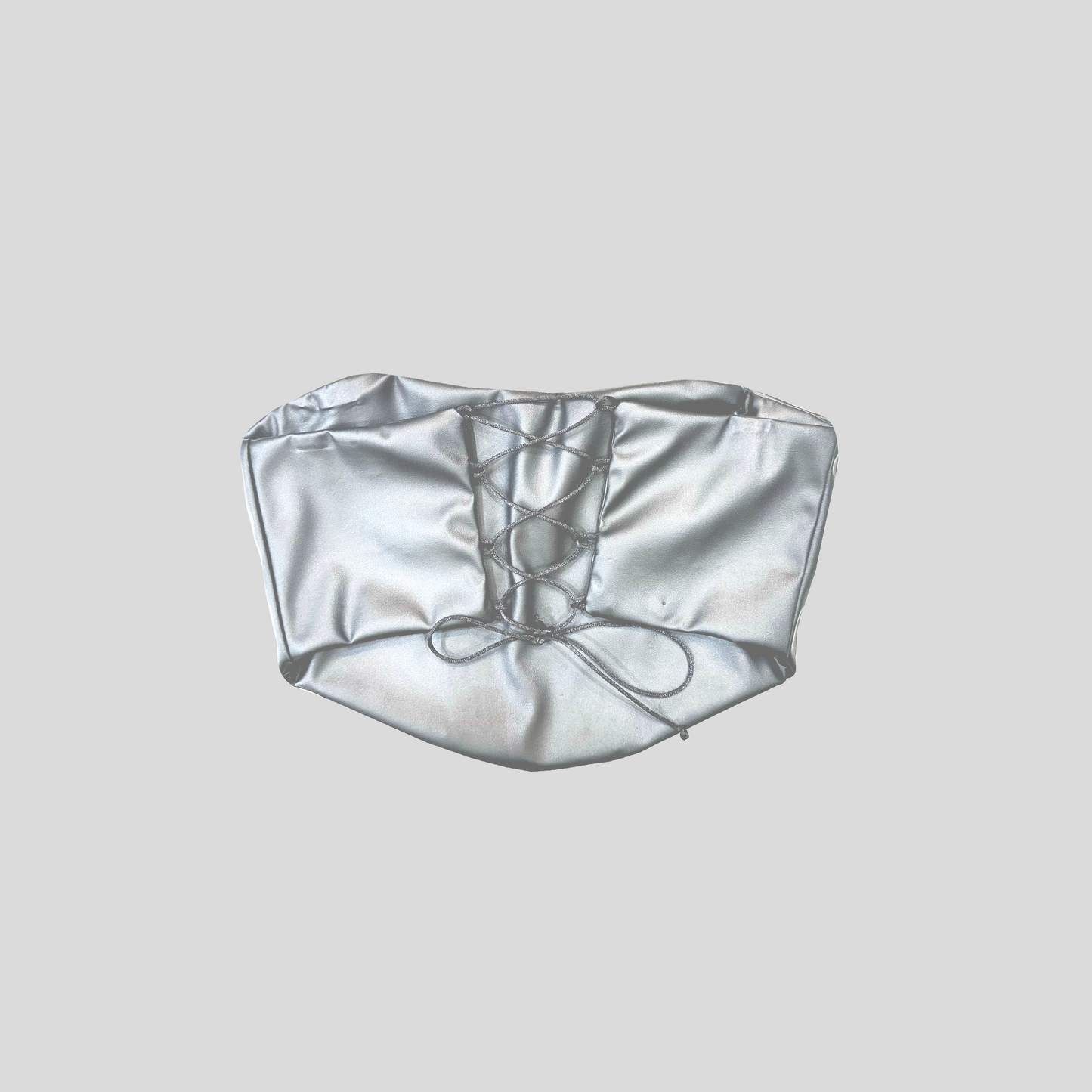 Corse Cuerina Strapples - Plateado