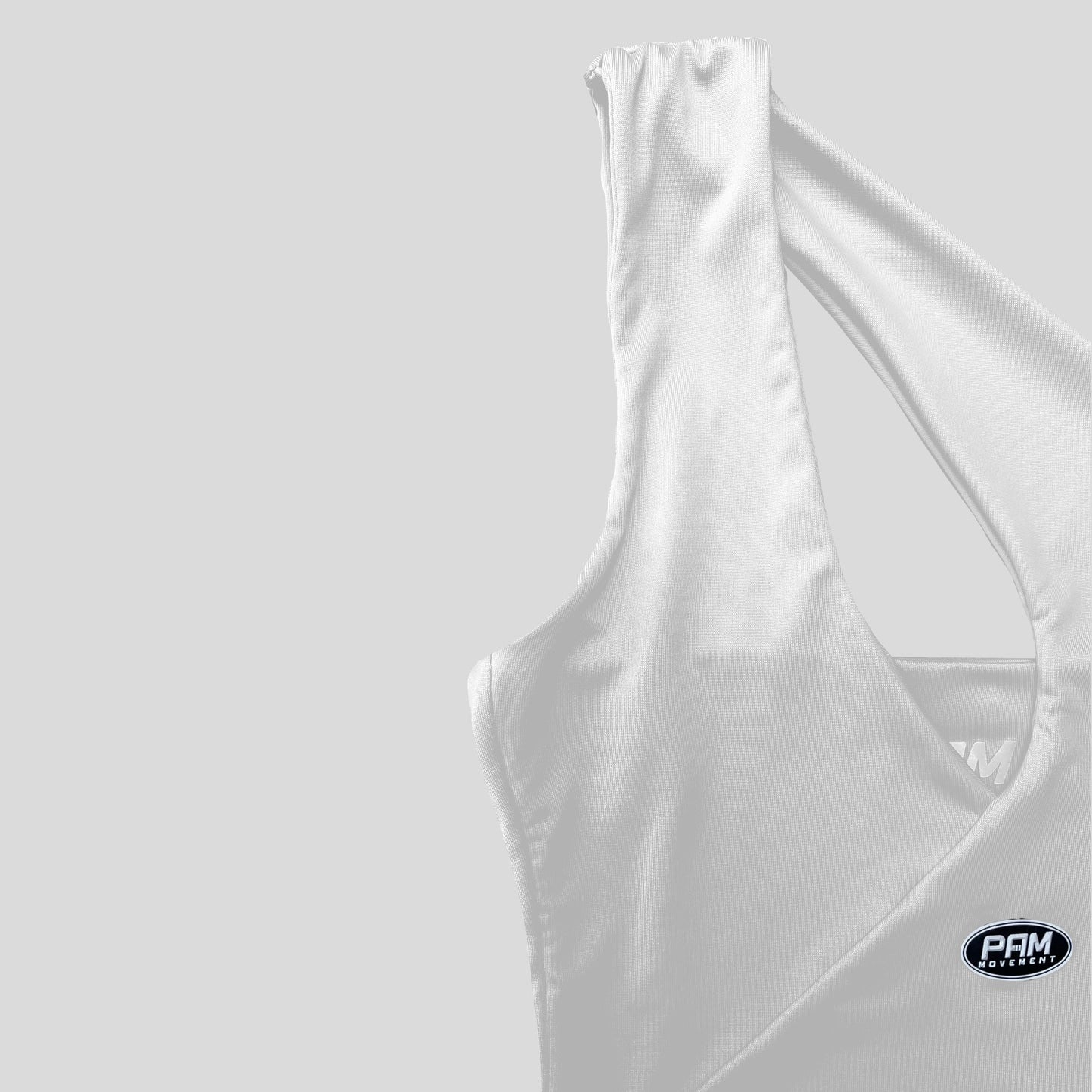 Bodysuit Asimétrico Cutout - Blanco