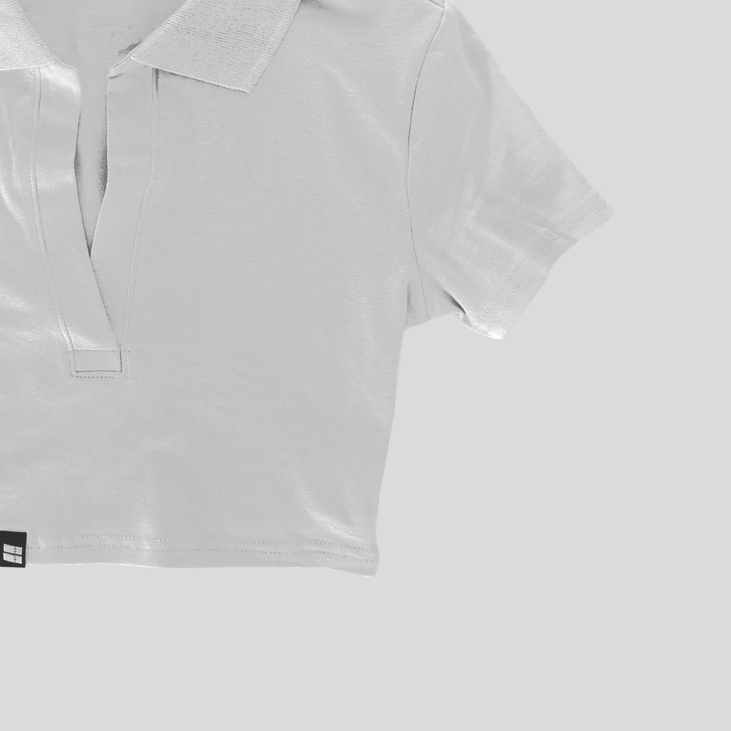 Camiseta tipo Polo - Blanco