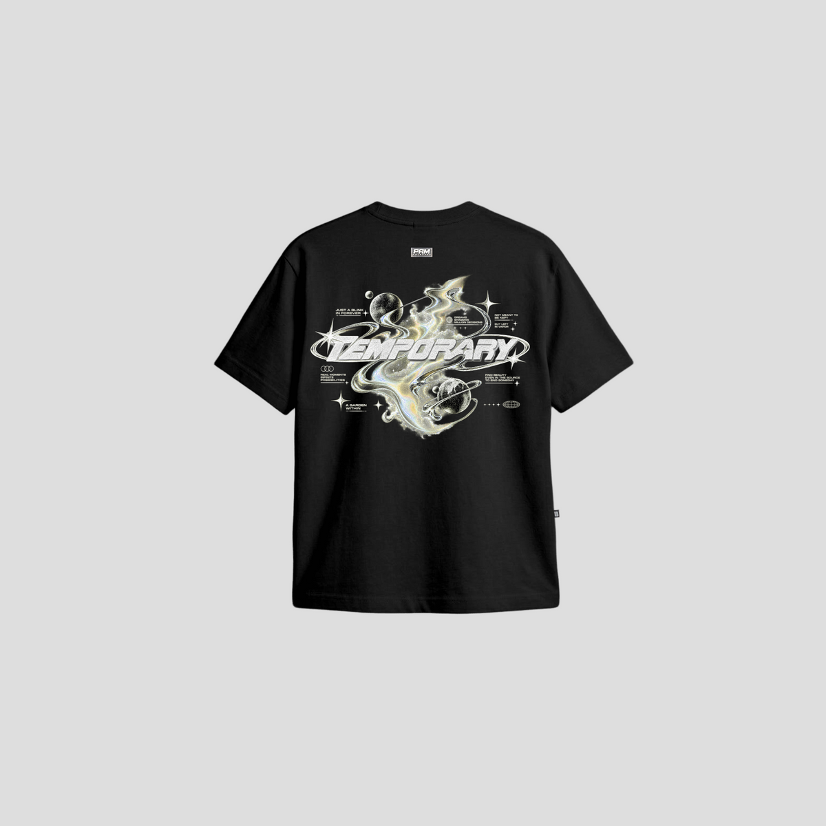 T-Shirt Temporary - Negro