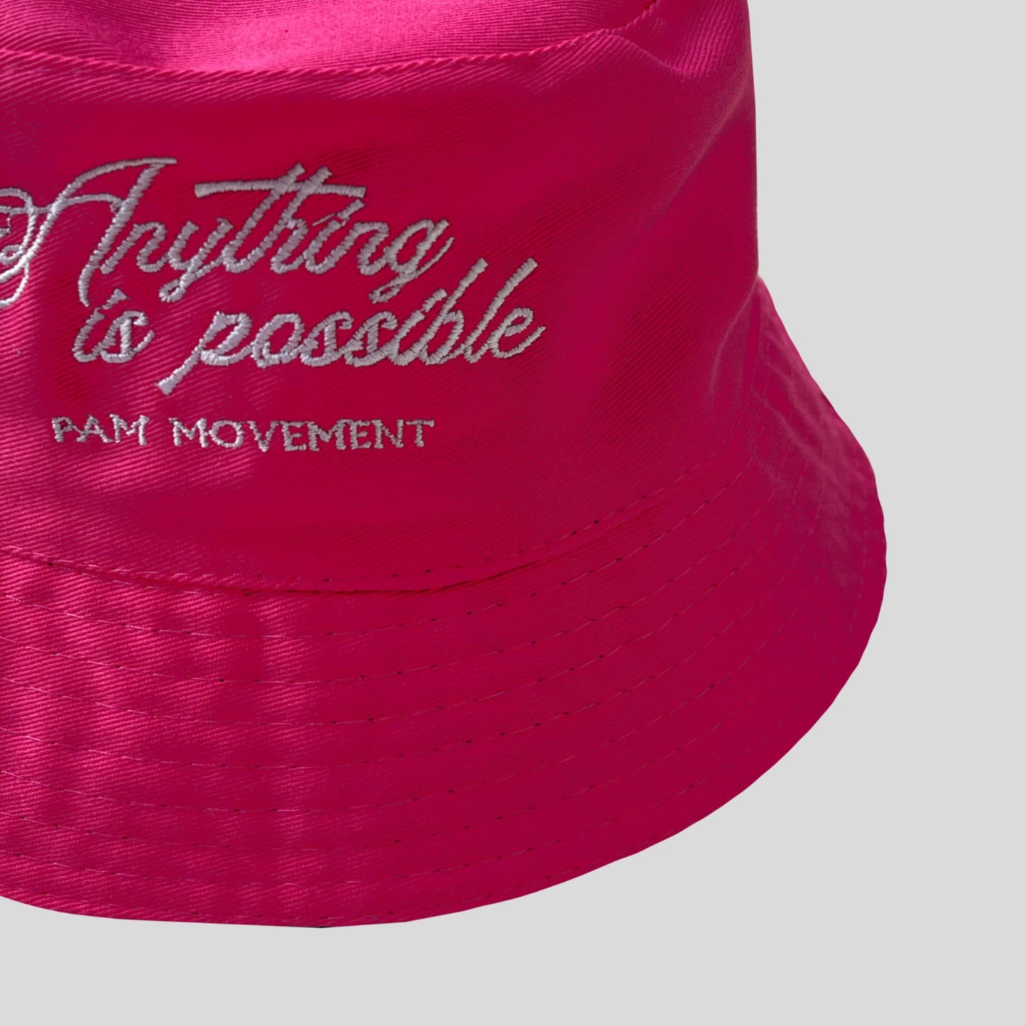 Gorro Pesquero Anything is Possible - Fucsia
