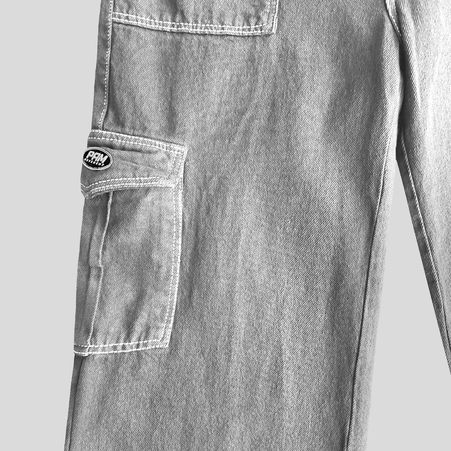 Pantalón Cargo - Gris