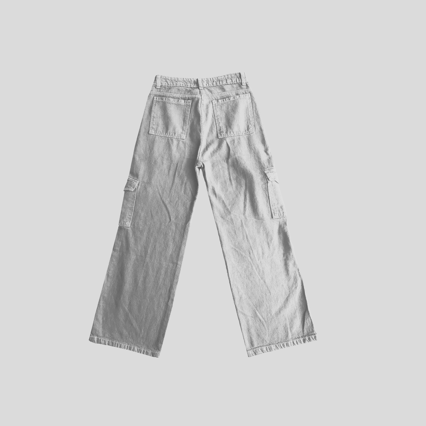 Pantalón Cargo - Gris
