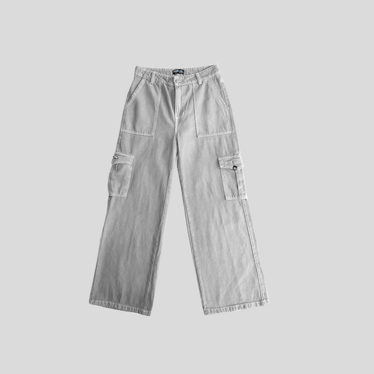 Pantalón Cargo - Gris