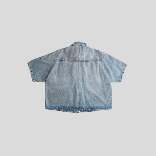 Camisa Boxyfit - Denim