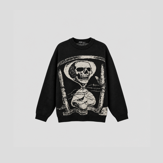 Saco Tejido Last Ride - Negro